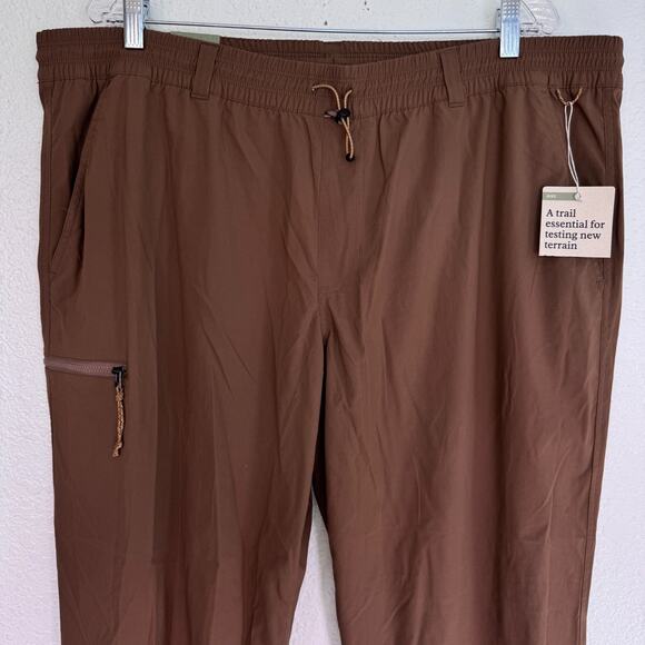 REI Trailmade Joggers Men XXL Trail Pant Hike Camp Casual Outdoor UPF 50 NEW 2XL - Picture 4 of 12
